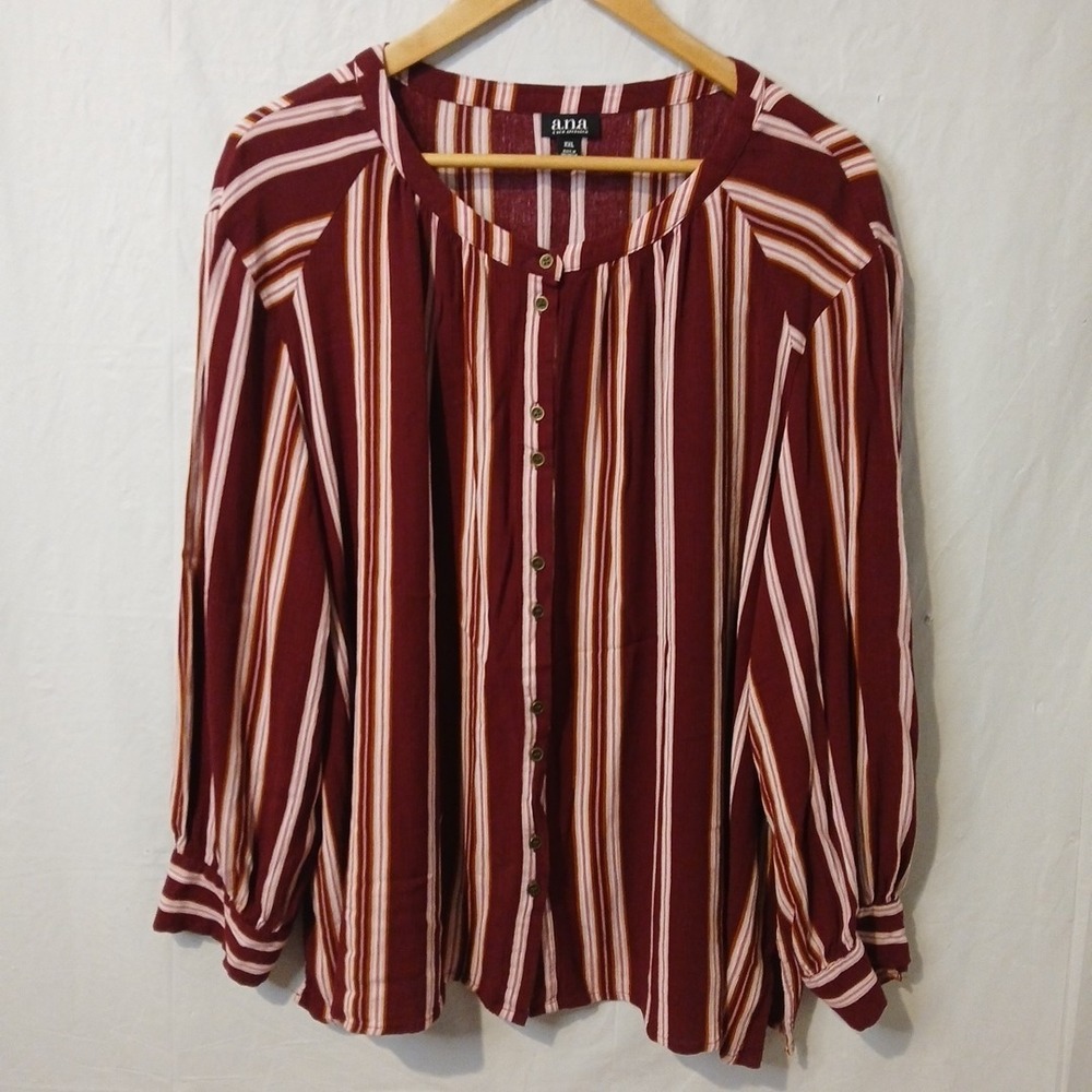 Ana Women's Size XXL Top Blouse